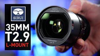 Sirui 35mm T2.9 Carbon Fibre Anamorphic Lens Review for LUMIX S9/S5/S5II/S5IIX