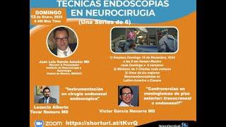 TECNICAS ENDOSCOPIA EN NEUROCIRUGIA