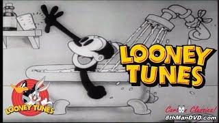 LOONEY TUNES (Looney Toons): BOSKO - Sinkin' in the Bathtub (1930) (Remastered) (HD 1080p)