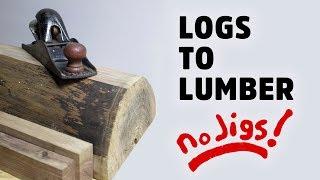 Table Saw Tip - Cutting Logs Into Boards - HNB #14