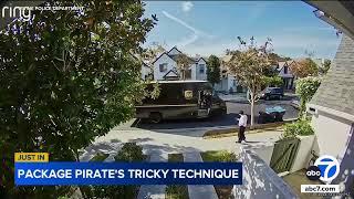 Package thief poses as homeowner to steal laptop from UPS driver in Irvine