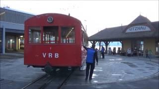 die Drehscheibe der Vitznau Rigi-Bahn VRB, Kanton Luzern, Schweiz