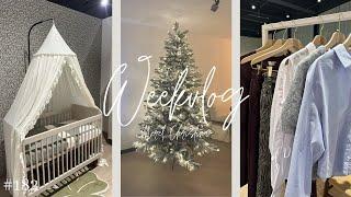 Op inkoop ️ Babyshoppen  Kerstboom opzetten || weekvlog #182