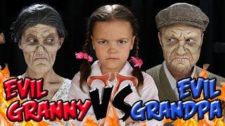 EVIL GRANNY vs EVIL GRANDPA (Short Film)