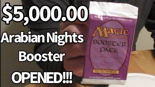 Arabian Nights Booster Opened - Vintage MTG Reserved List Hit