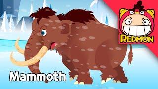 Mammoth! | Dino Rescue Team | 4K cartoon | REDMON