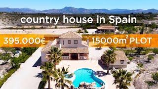 ️ Spectacular modern country house in Salinas, with private pool, guest house/garage and land