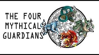 The Four Mythical Guardians, Seiryu, Suzaku, Byakko, Genbu!! #mythology #asia #video