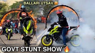 Karnataka Governament Support Bike Stunts Only in Professional Way 