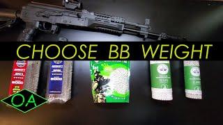 How to Choose Airsoft BB Weight (4K)