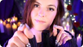 ASMR In the Dark ● Personal Attention for Anxiety ● Soft Music, Hand Movements, Plucking 