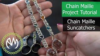 Chain Maille Project Tutorial - Chain Maille Suncatchers