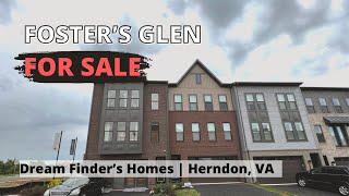 LAST CHANCE | Dream Finders Homes | Fosters Glen | Herndon, VA | 3 Bed | 2700 SF | 2 Car Garage