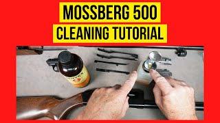 Mossberg 500 Cleaning. Disassemble, Clean & Lubricate 12 gauge Pump Shotgun #mossberg