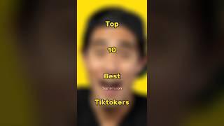 Top 10 Best Tiktokers #top10vedios #top10facts #top10 #besttiktok