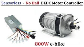 Wooow ! 48v to 64v 800w Brushless DC Motor Controller - Run BLDC Motors without Hall Sensor