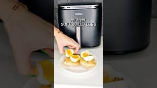 #shorts #asmr Life Hack Perfect Soft Boiled Eggs made with COSORI Turboblaze #airfryer (DC601) 