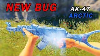 RUST NEW BUG AK-47 ARCTIC