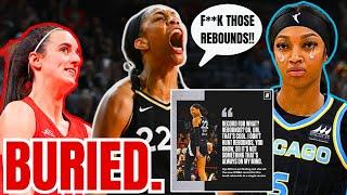 A'ja Wilson SH*TS ALL OVER WNBA Rebounding Record! Angel Reese must be in SHAMBLES!