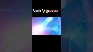 sonic vs knuckles