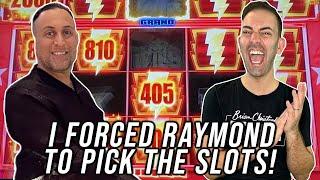  I Forced Raymond to PICK the Games ⫸ A POWER SHOT of a Move!