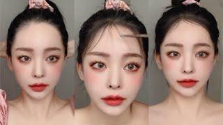 ENG, JPN, CN | 헤어라인 정리! 잔머리 만들기 넓은 이마 커버하기!| Tips for Big Foreheads 유앤아인youandain