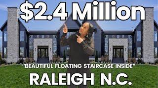 $2.4 Million | "Floating Stair Case"| | Luxury New Construction| Home Tour|