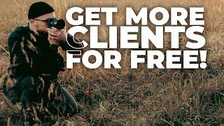 How to get photography clients & leads and make money with photography