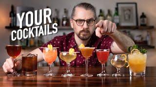 I Make YOUR Cocktail Recipes!