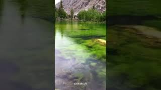 Satrangi lake Naltar valley Gilgit