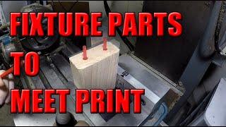 GD&T How To Hold Parts So They Meet Print - Lesson 12 - NO MATH - Datums, Features and Simulators