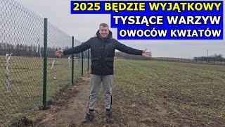 Kończę Planowanie Ogrodu Warzywnego, Owocowego Kwiatowego 2025. Będą Najlepsze Odmiany Warzyw Owoców