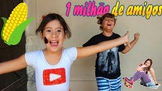  Paródia 1 MILHÃO DE AMIGOS - Maria Clara e JP - 1 milhão de inscritos 