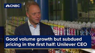 Good volume growth but subdued pricing in the first half: Unilever CEO