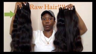 RAW INDIAN TEMPLE HAIR || MUST WATCH!!! #rawhair #virginhair