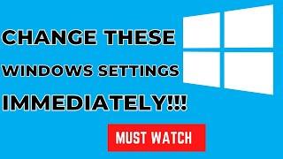 Windows 10: 3 Default Settings You Should Change Immediately After Install