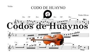 CODOS DE HUAYNO EN VIOLIN - Partitura y Acordes (Violin)