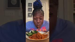 Vickey cathey eats the spiciest noodles on the planet  #shorts