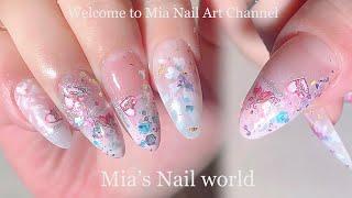 如何簡單自製穿戴美甲｜日常穿搭美甲｜Nail Manicure｜光療美甲教學｜美甲彩繪｜經驗分享｜粉色系｜穿戴美甲｜네일｜Nail Art｜Nails｜ASMR