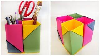 Easy DIY | Pen Holder Paper Craft by Kalakar Supriya |EasyPaper Craft