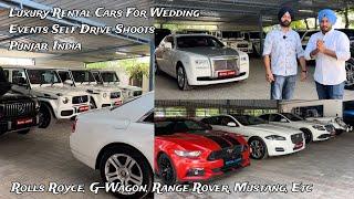 Luxury Rental Cars For Wedding | Rolls Royce ,G Wagon,Range Rover,Mustang, Etc ,Ludhiana, Punjab