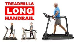 Treadmill with Long Handrails 2023 | Sunny T7857, Redliro, FUNMILY, EXERPEUTC Treadmill for Seniors