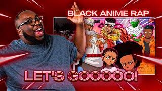 THIS IS FOR THE CULTURE!! - Black Anime Character Rap Cypher (REACTION)