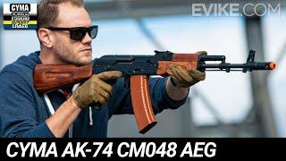 CYMA AK-74 CM048 AEG with Real Wood Furniture Review