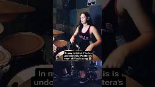 PANTERA "Becoming" Drums Cover By Nanu Villalba