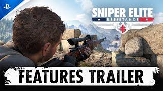 Sniper Elite: Resistance - Features Trailer | PS5 & PS4 Games