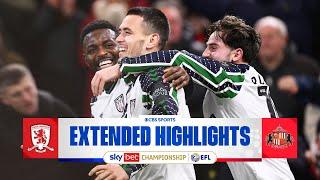 Middlesbrough vs. Sunderland: Extended Highlights | EFL Championship | CBS Sports Golazo