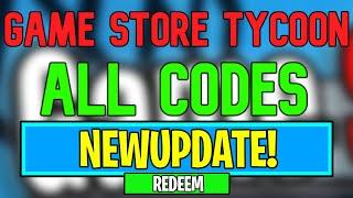 New Game Store Tycoon Codes | Roblox Game Store Tycoon Codes (August 2024)