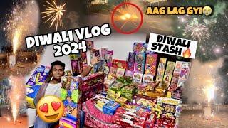 Diwali Pe Bomb Jalaya Or Aag Lag Agyi  - 1,00,000 Ka Diwali Stash 2024