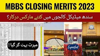 Sindh Medical Colleges Expected Closing Merits for MBBS/ BDS | LUMHS, DOW & SMBBMU Aggregates